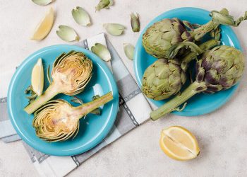 Receta de Alcachofas con limón