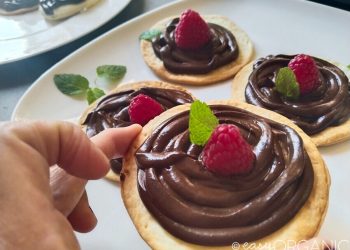 Tartaletas de chocolate