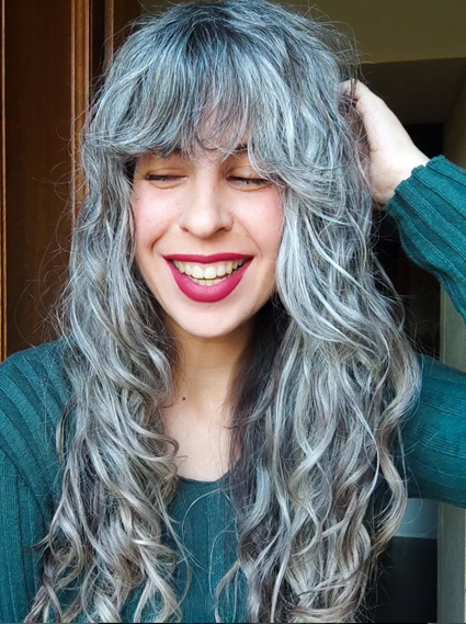 Transición a canas de @ester.silvercurly