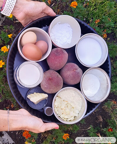 Ingredientes del clafoutis
